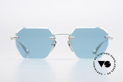 Chrome Hearts Hole Shot Sunglasses Rimless Titan, model HOLE SHOT, BS-S, size 52-21, 148mm, Made for Men and Women