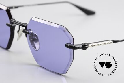 Chrome Hearts Hole Shot 925 Sterling Silver Decor, IRIS sun lenses with beveled edges; 100% UV, Made for Men and Women