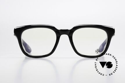 Chrome Hearts Well Hell Yeah Men's Glasses With Skull, model: WELL HELL YEAH, BK, size 51/21-140, Made for Men