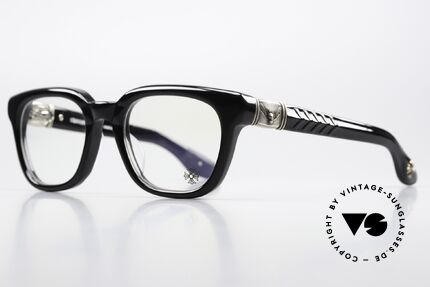 Chrome Hearts Well Hell Yeah Men's Glasses With Skull, very thick, black acetate frame for gentlemen, Made for Men