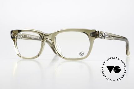 Chrome Hearts Dooable Thick Acetate Frame For Men, thick acetate eyeglasses by Chrome Hearts, Made for Men