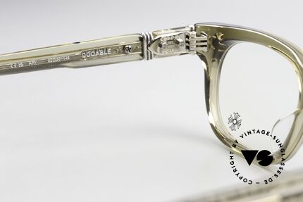 Chrome Hearts Dooable Thick Acetate Frame For Men, Size: medium, Made for Men