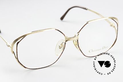 Christian Dior 2476 1980's Frame Gold-Plated, NO RETRO DESIGN, but an old 1980's original, Made for Women
