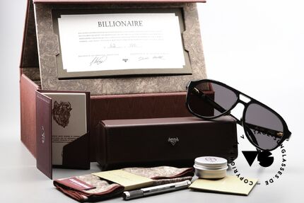 Jacques Marie Mage Billionaire Buffalo Horn Aviator Frame, Size: large, Made for Men