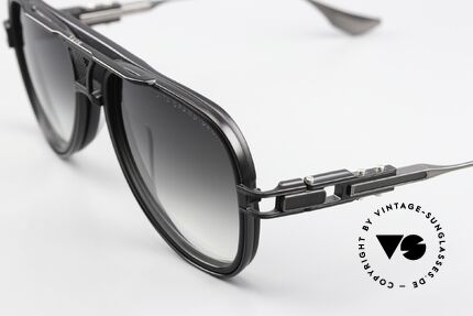 DITA Grand Decade 30th Anniversary Edition, gray titanium components with black acetate inlays, Made for Men