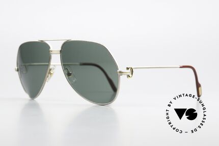 Cartier Vendome LC - L Precious Palladium Shades, this pair (with L.Cartier decor) in LARGE size 62-14, 140, Made for Men Cartier Vendome LC - L Precious Palladium Shades, this pair (with L.Cartier decor) in LARGE size 62-14, 140, Made for Men