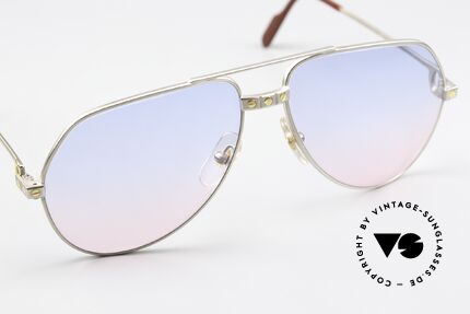 Cartier Vendome Santos - M Unique Sunglasses From 1983, unworn with full original packaging (collector's item), Made for Men and Women