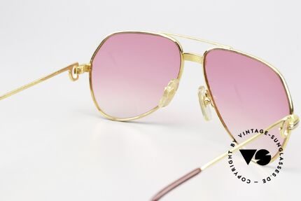 Cartier Vendome LC - S 1980's Fashion Pink Lenses, unworn rarity: hard to find in this condition, these days, Made for Men and Women