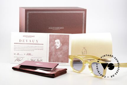 Jacques Marie Mage Devaux Sunglasses Square Panto, Size: medium, Made for Men