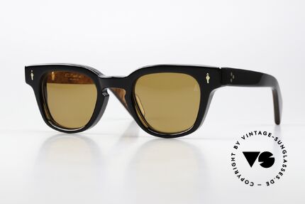 Jacques Marie Mage Julien Solid Acetate Sunglasses Details
