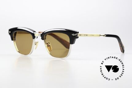 Jacques Marie Mage Sartre Philosopher's Sunglasses, color NOIR X, Orange CR39 - Silver, Limited 49/21, Made for Men