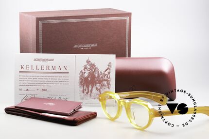 Jacques Marie Mage Kellerman Round Panto Eyeglasses, Size: medium, Made for Men