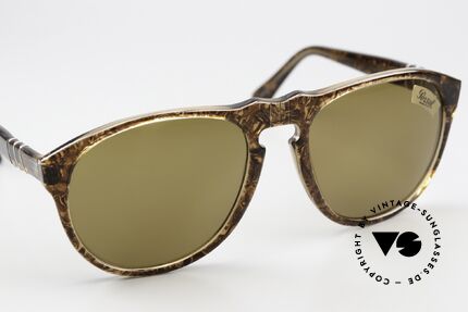 Persol 649/4 Ratti Sport Old Original From 1985, extremely rare SPORT version in brown translucid, Made for Men
