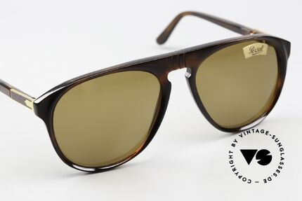 Persol Manager 100 Ratti Gold Plated From 1987, 54mm lens = medium size (a real timeless classic), Made for Men
