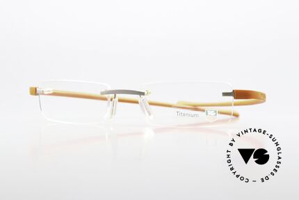 Tag Heuer 3102 Reflex Titanium Specs Rimless Details