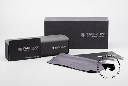 Tag Heuer 7104 Fold Rimless Frame Rubber Temples, NOT retro eyeglasses, but an original from 2004, Made for Men