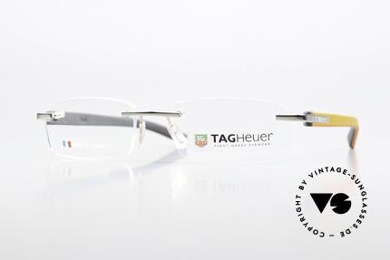 Tag Heuer 8108 Trends Palladium Orange Gray 2009, Tag Heuer glasses mod. 8108, col. 014, size 54-17, Made for Men