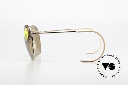 Zeiss 9918 XLarge 80's Sports Glasses, unworn; like all our rare vintage ZEISS shades, Made for Men
