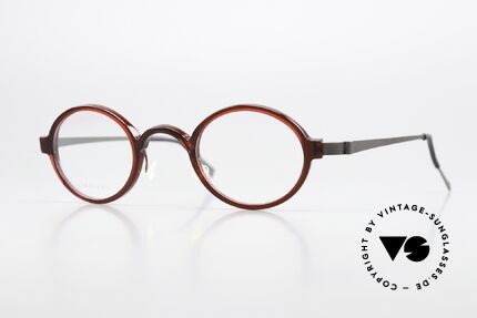 Lindberg 1011 Acetanium Oval Designer Glasses Small, oval Lindberg Acetanium frame with interesting color, Made for Men and Women