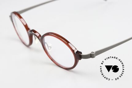 Lindberg 1011 Acetanium Oval Designer Glasses Small, distinctive quality and design (award-winning frame), Made for Men and Women
