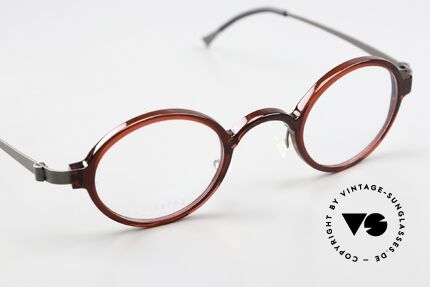 Lindberg 1011 Acetanium Oval Designer Glasses Small, simply timeless, stylish & innovative: grade 'vintage', Made for Men and Women