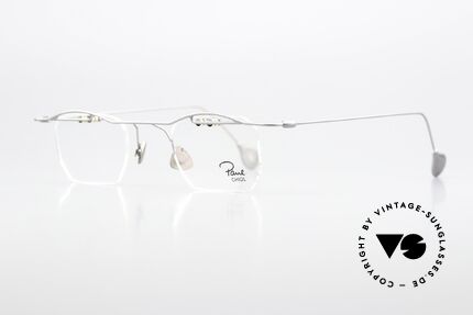Paul Chiol 02 Rimless Specs With Upper Bar, lens shape can also be changed (e.g. to 'round'), Made for Men and Women Paul Chiol 02 Rimless Specs With Upper Bar, lens shape can also be changed (e.g. to 'round'), Made for Men and Women