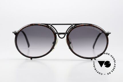 Porsche 5661 Brilliant 4 in 1 Sunglasses, 4 sunglasses in one frame = for different sun intensity, Made for Men and Women