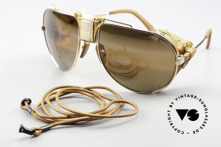 Cebe Dakar Vintage Rallye Sunglasses, worn and tested by Claude Brasseur and Thierry Sabine, Made for Men