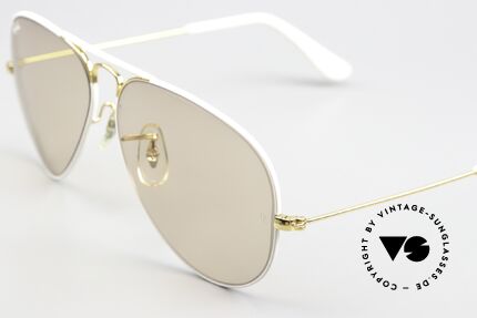 Ray Ban Large Metal Flying Colors Limited Edition, changeable lenses = darken automatically in the sun, Made for Men and Women