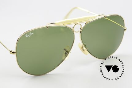 Ray Ban Shooter RB3 Bausch & Lomb Lenses, rare, noble, precious - unworn & with original case, Made for Men Ray Ban Shooter RB3 Bausch & Lomb Lenses, rare, noble, precious - unworn & with original case, Made for Men