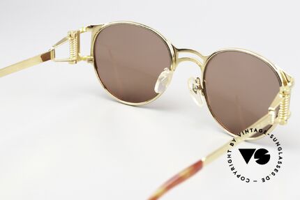 Jean Paul Gaultier 56-5105 90's Celebrity Sunglasses, NO RETRO, but a GOLD-PLATED ORIGINAL from 1996, Made for Men and Women