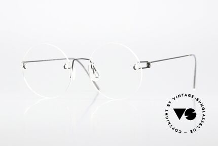 Lindberg 258 Air Titan Rimless Frame 90's Specs, thus an almost endless number of lens designs possible, Made for Men and Women