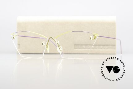 Lindberg 231 Air Titan Great Old Lindberg Frame, really fancy eyeglasses (frame weighs only 2.7 grams), Made for Women