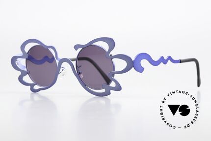 Theo Belgium Tagliatelli Spaghetti Sunglasses Ladies, made for the avant-garde, individualists; trend-setters, Made for Women