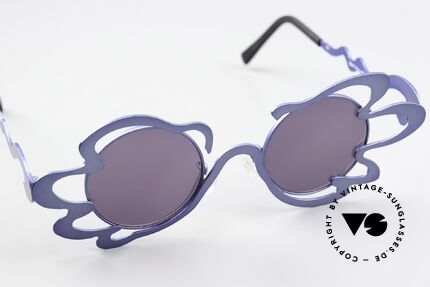 Theo Belgium Tagliatelli Spaghetti Sunglasses Ladies, never worn, one of a kind; Theo shades for all who dare!, Made for Women