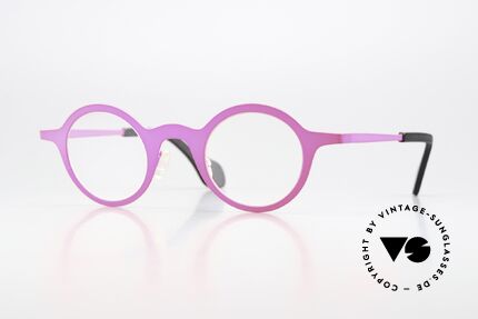 Theo Belgium Mille 24 Neon Pink Frame Eyecatcher Details