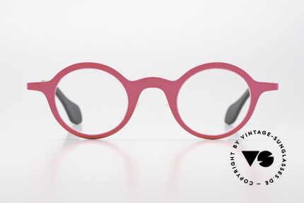 Theo Belgium Mille 24 Neon Pink Frame Eyecatcher, model mille+24 with col. code 306: NEON PINK, Made for Men and Women