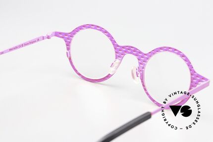 Theo Belgium Mille 24 Neon Pink Frame Eyecatcher, the frame can be glazed with opticals / sun lenses, Made for Men and Women