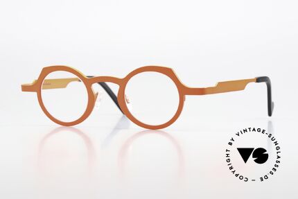 Theo Belgium Asia Titanium Frame Neon Orange Details