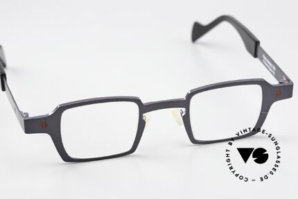 Theo Belgium Sixteen Titanium Frame Gray Metallic, unworn NOS model from the Theo 'TEENS' family, Made for Men and Women