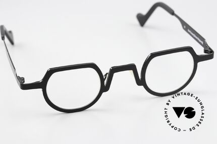 Theo Belgium Europe Titanium Frame Black Unisex, design and craftsmanship together on TOP level, Made for Men and Women
