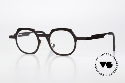 Theo Belgium America Titanium Frame Dark Brown Details