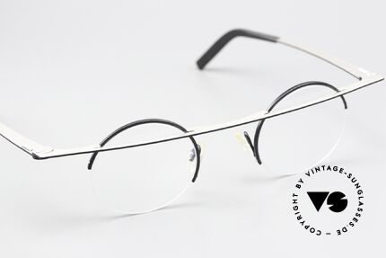 Theo Belgium Gnocchi Bar Glasses Titan Rimless, design and craftsmanship together on TOP level, Made for Men and Women