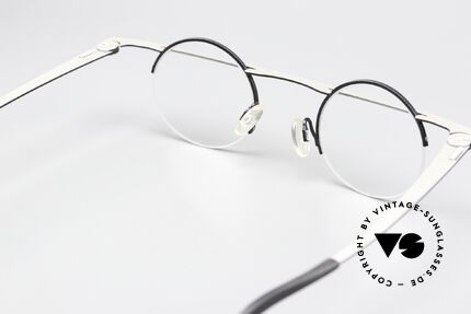 Theo Belgium Gnocchi Bar Glasses Titan Rimless, unworn; like all our unique Theo eyewear specs, Made for Men and Women