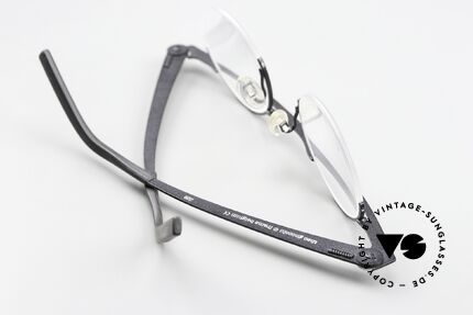 Theo Belgium Gnocchi Bar Glasses Titan Rimless, lens height 36mm: suitable for progressive lenses, Made for Men and Women