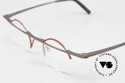 Theo Belgium Gnocchi Designer Specs Semi Rimless, avant-garde eyeglasses for ladies and gentlemen, Made for Men and Women