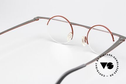 Theo Belgium Gnocchi Designer Specs Semi Rimless, unworn; like all our unique Theo eyewear specs, Made for Men and Women