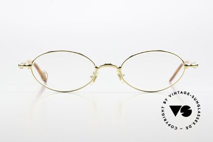 Cartier Mizar - M Oval Frame Luxury 22ct Gold, unisex model of the 'THIN RIM' Collection by Cartier, Made for Men and Women