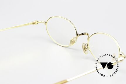 Cartier Mizar - M Oval Frame Luxury 22ct Gold, lens height 30mm = just barely suitable for progressive, Made for Men and Women