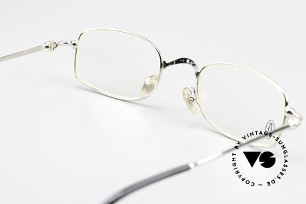 Cartier Sadir - M 90's Luxury Specs Platinum, Size: medium, Made for Men and Women